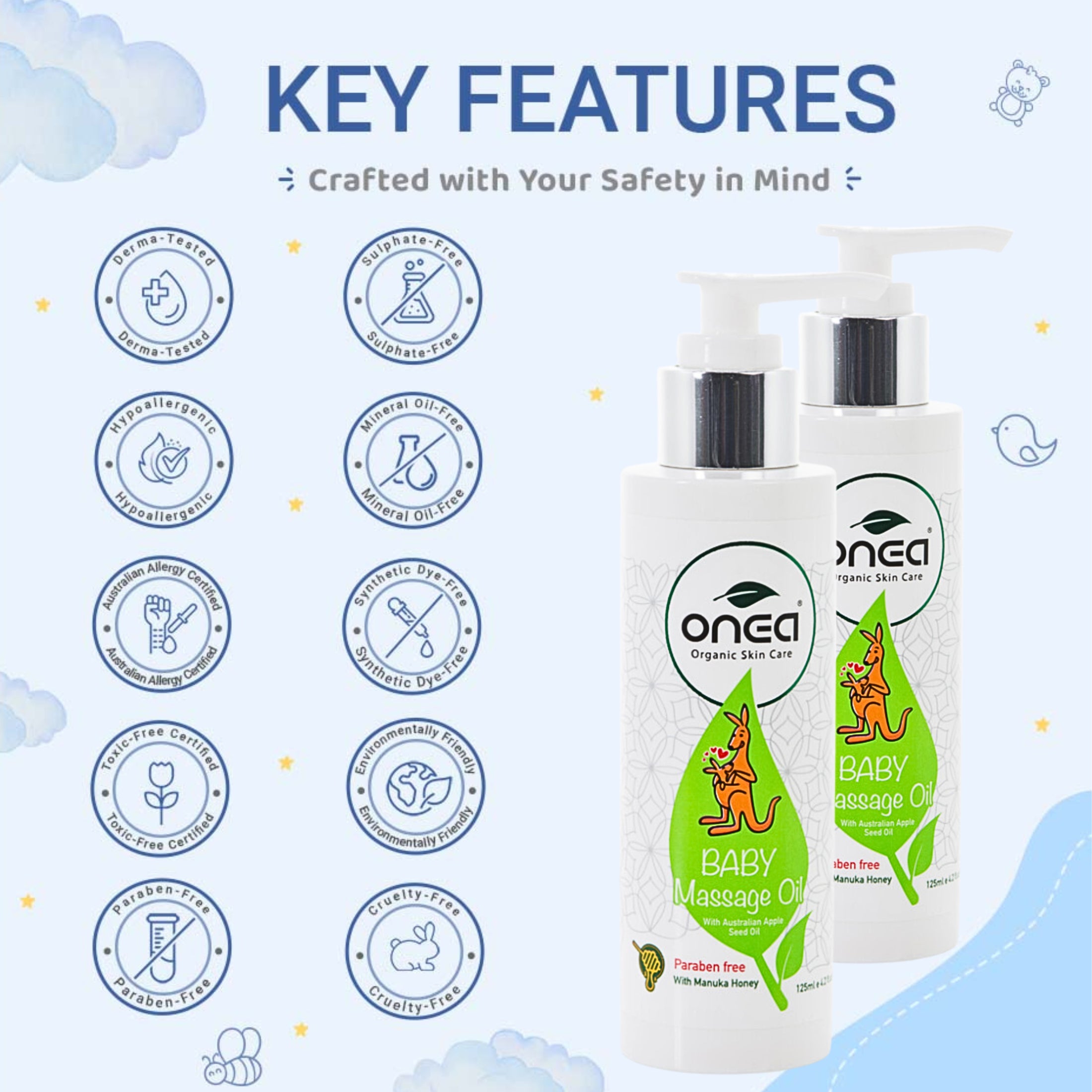 Onea Baby Massage Oil