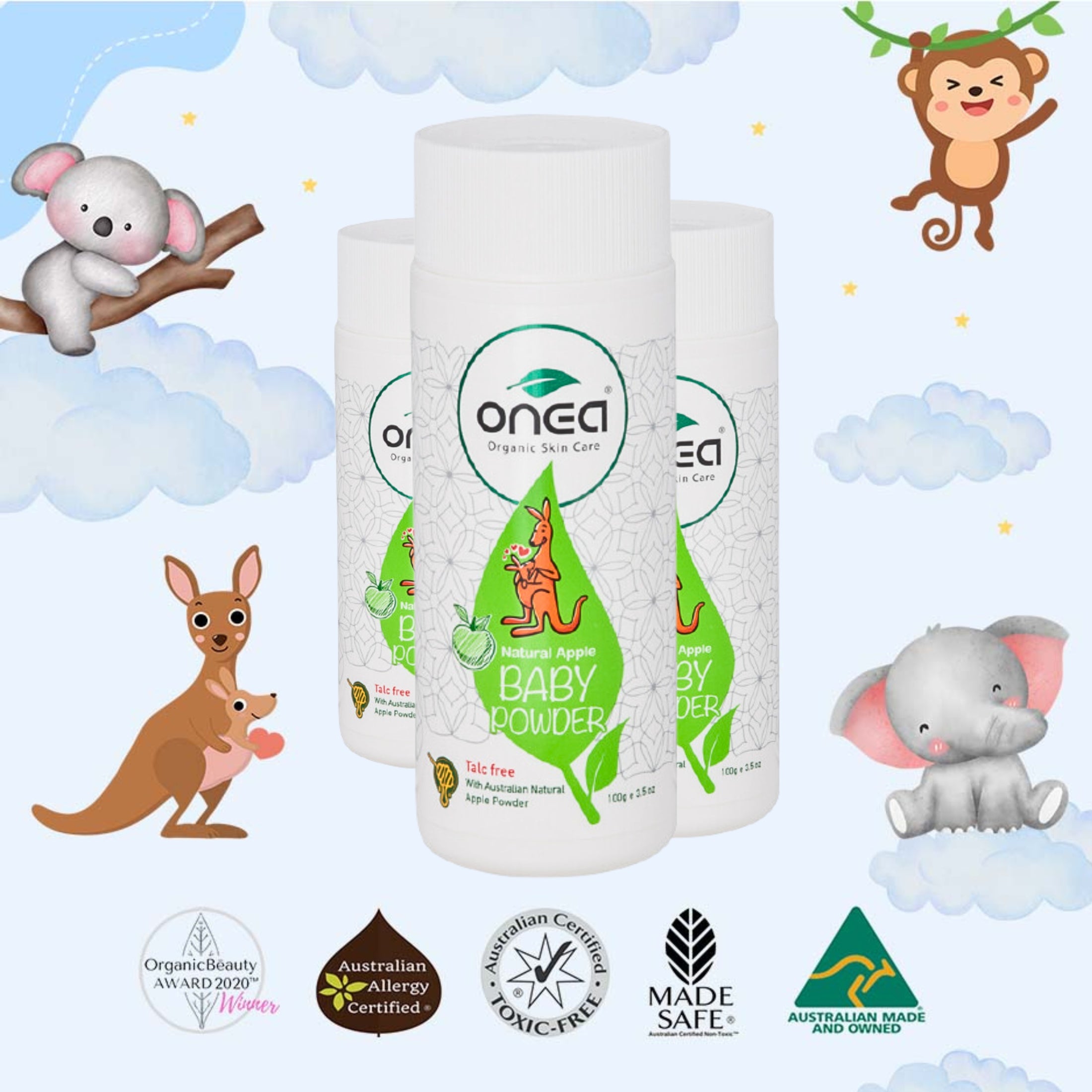 Onea Natural Apple Baby Powder