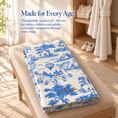 Load image into Gallery viewer, Baby Wellness Signature Toile Organic Towel
