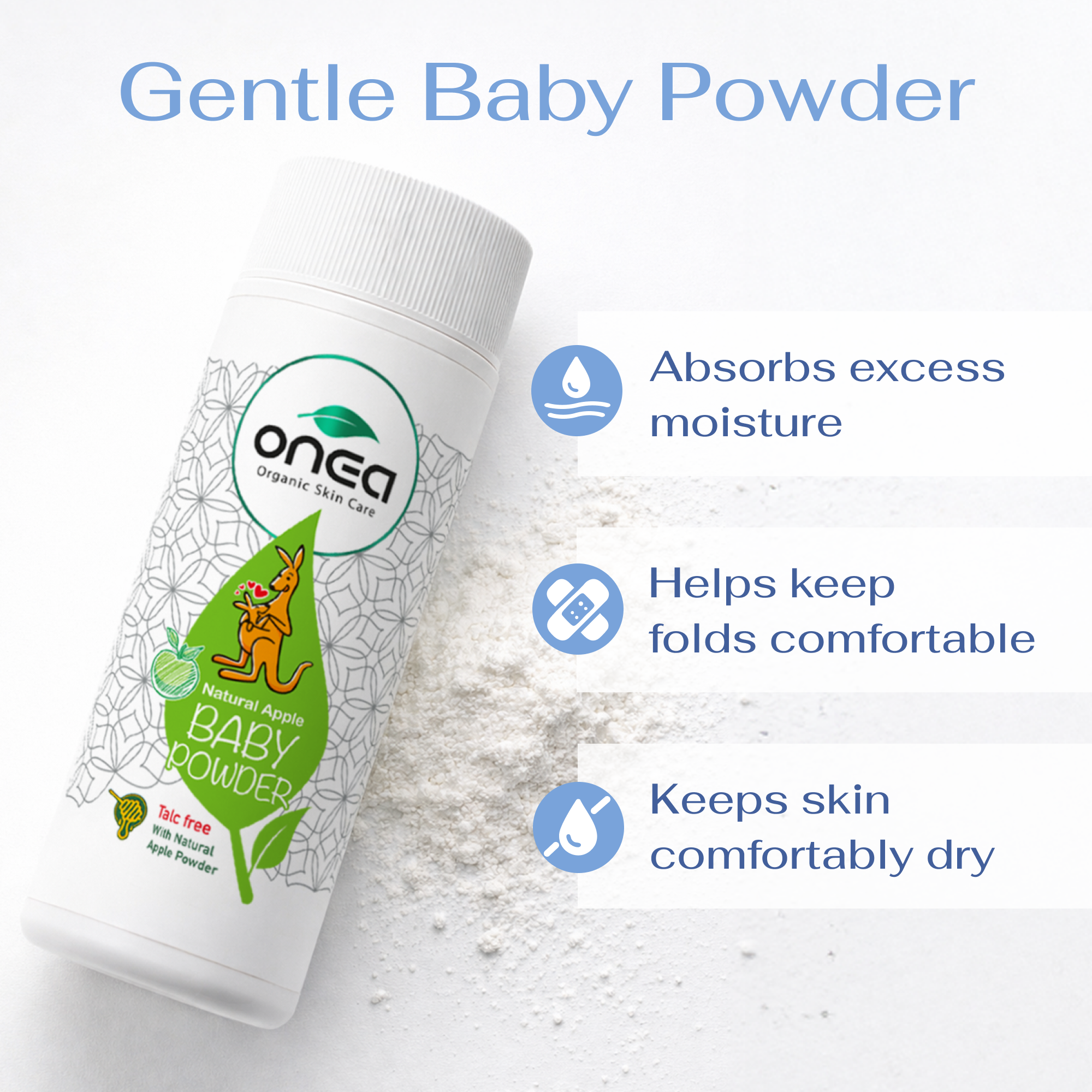 Onea Natural Apple Baby Powder